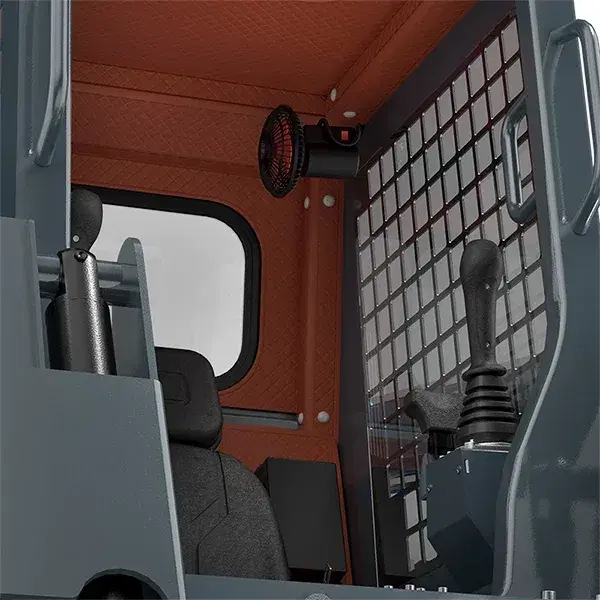 RS07 Comfortable cockpit