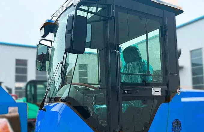 Spacious cab